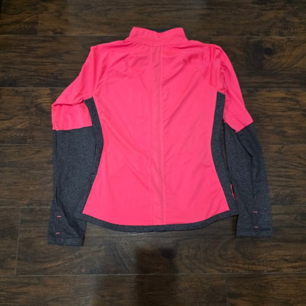 Pink & Gray Workout Jacket - Picture 2 of 3